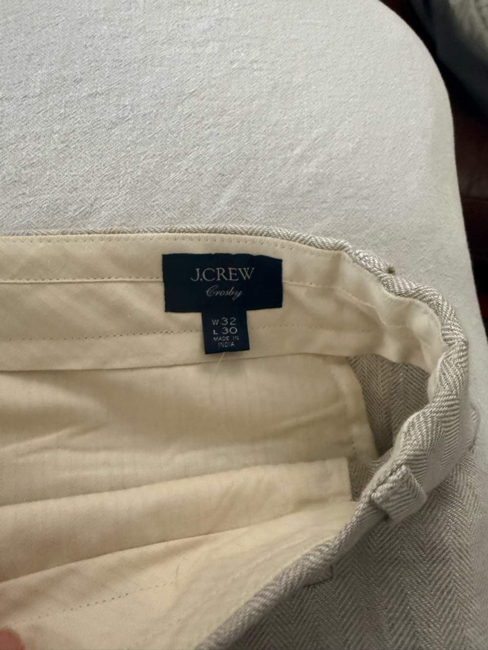J. Crew Crosby Label - Navy and Cream